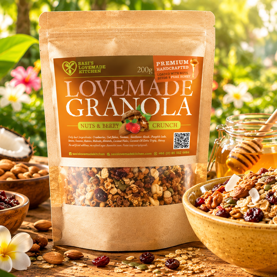 Nuts & Berry Crunch Granola 450/200/100g