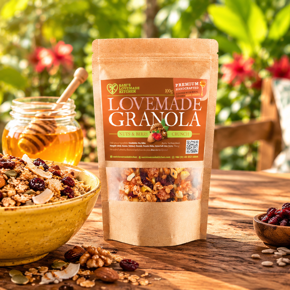 Nuts & Berry Crunch Granola 450/200/100g